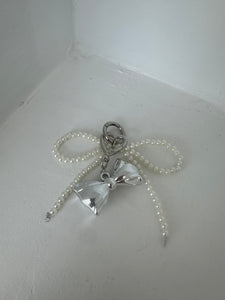 BAG CHARM - DOUBLE BOW