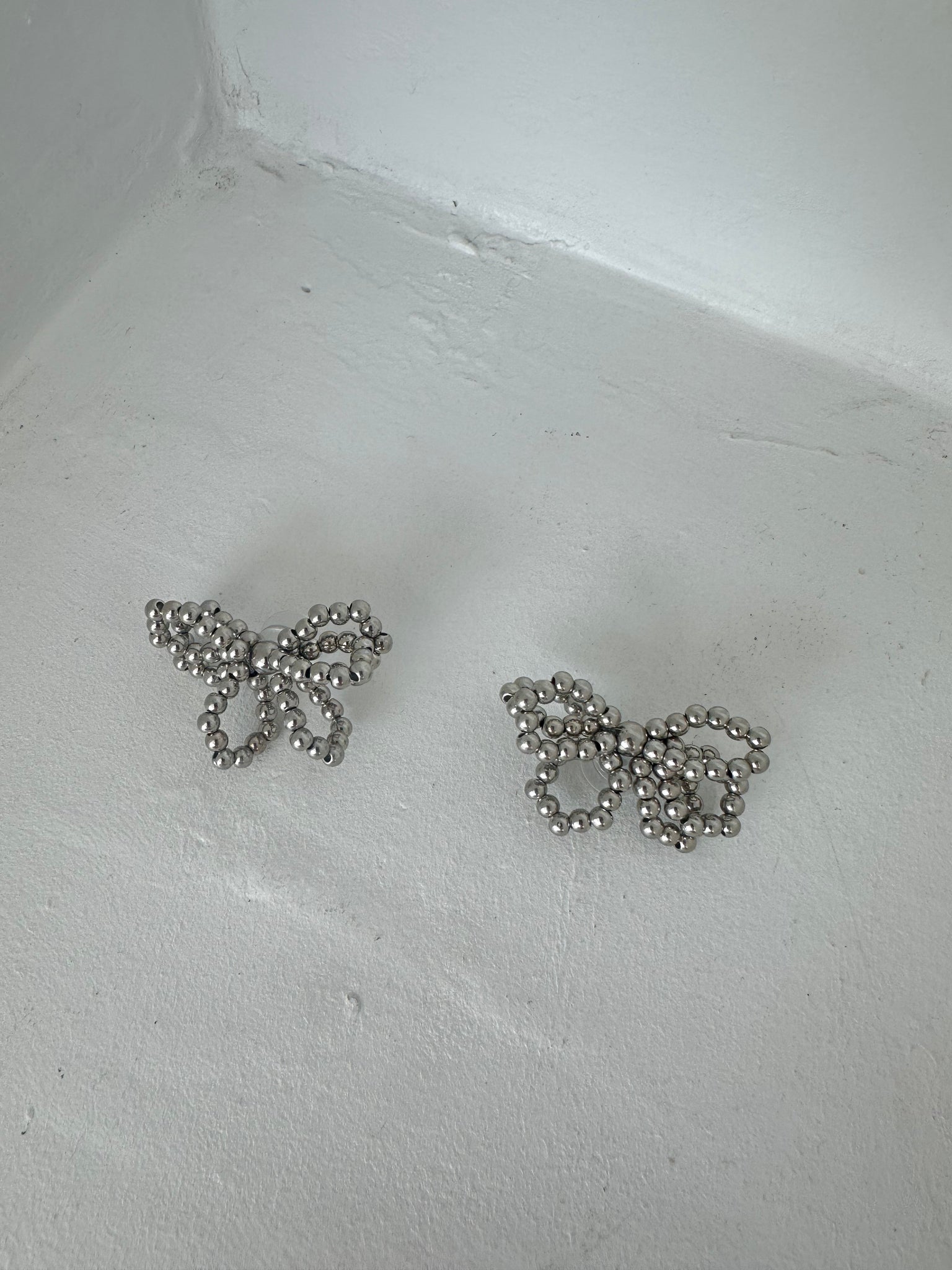 CROC CHARM SET - PETITE CHROME FLOWERS