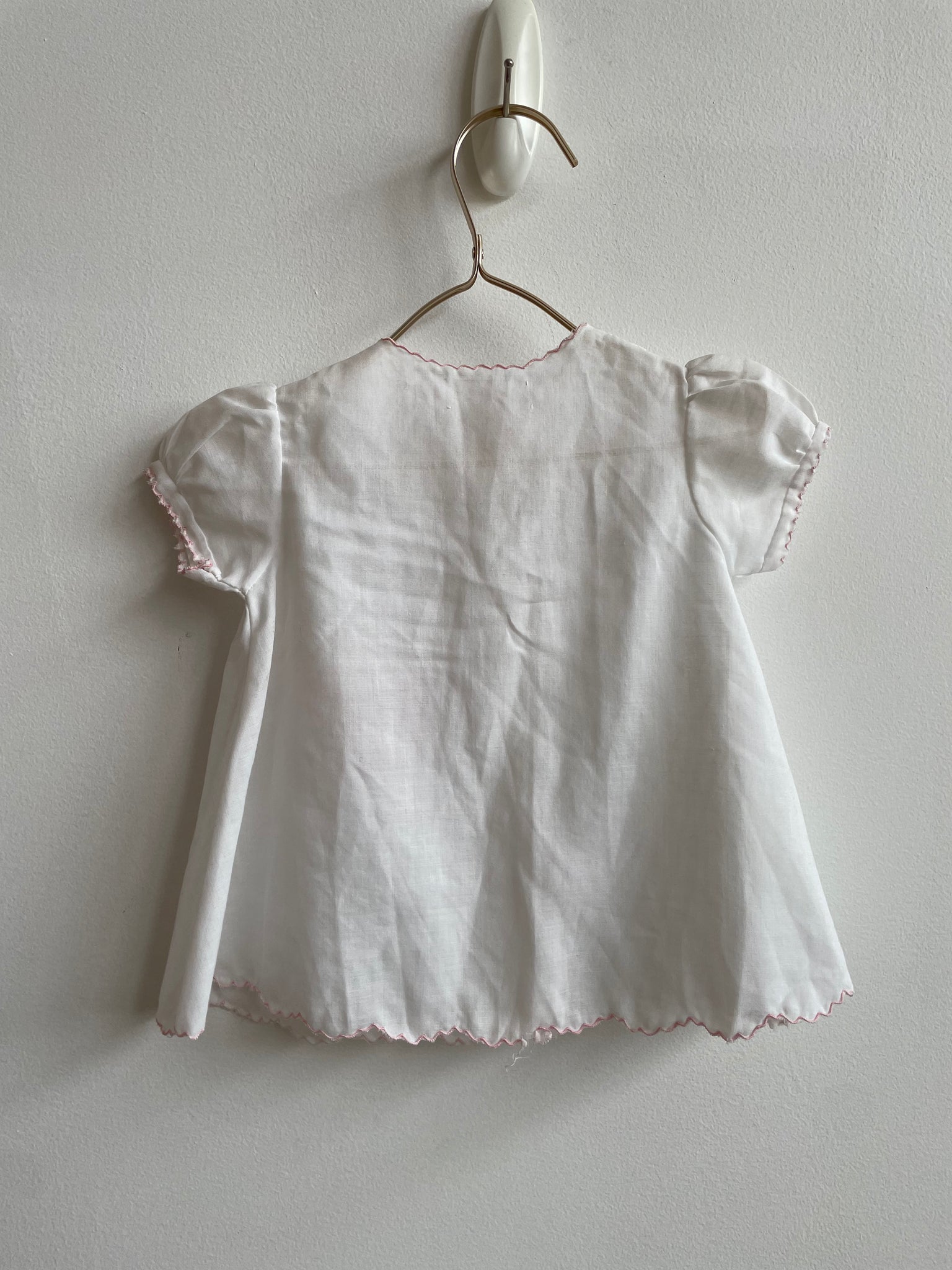 EMBROIDERED DAISY BABY DRESS