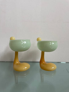 60'S INSPIRED COCKTAIL GLASS SET - MINT