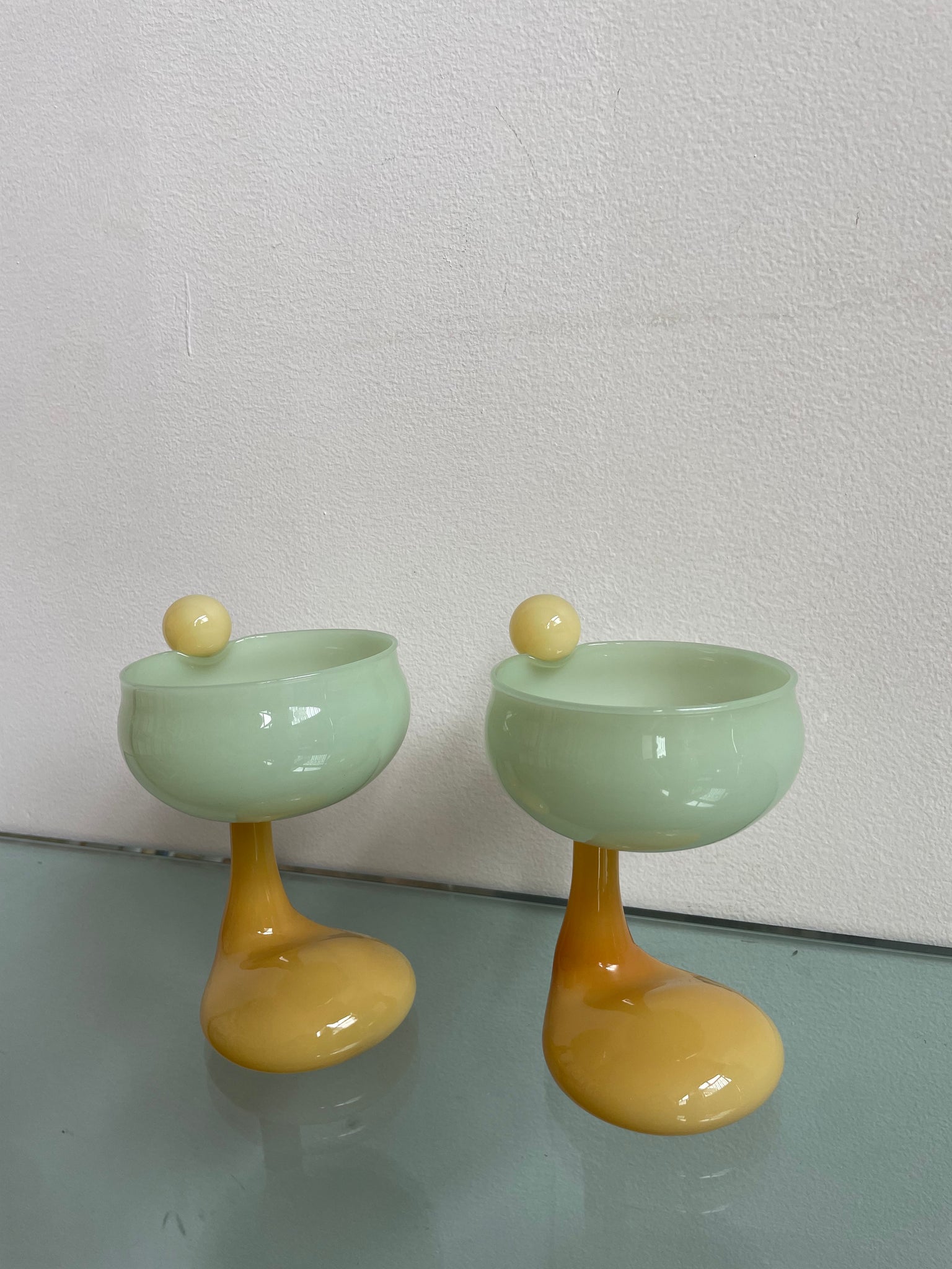 60'S INSPIRED COCKTAIL GLASS SET - MINT