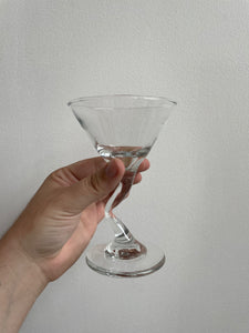 Z STEM MARTINI GLASSES