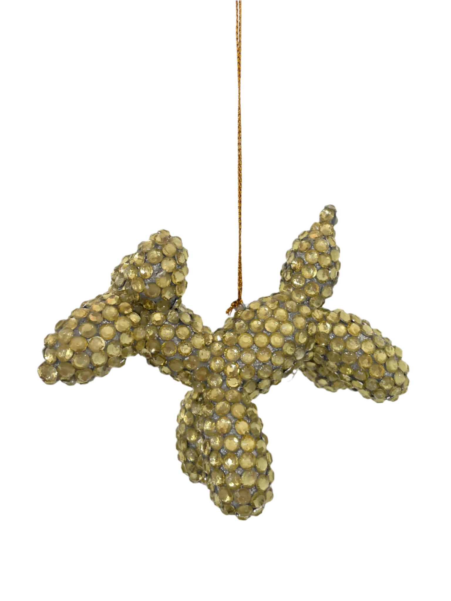 JEWELED BALLOON DOG ORNAMENT
