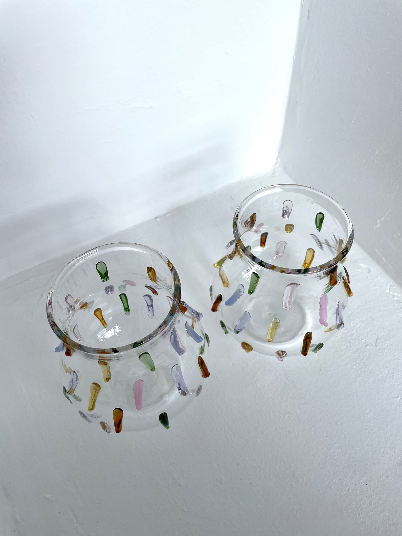 STEMLESS DRIP GLASSES