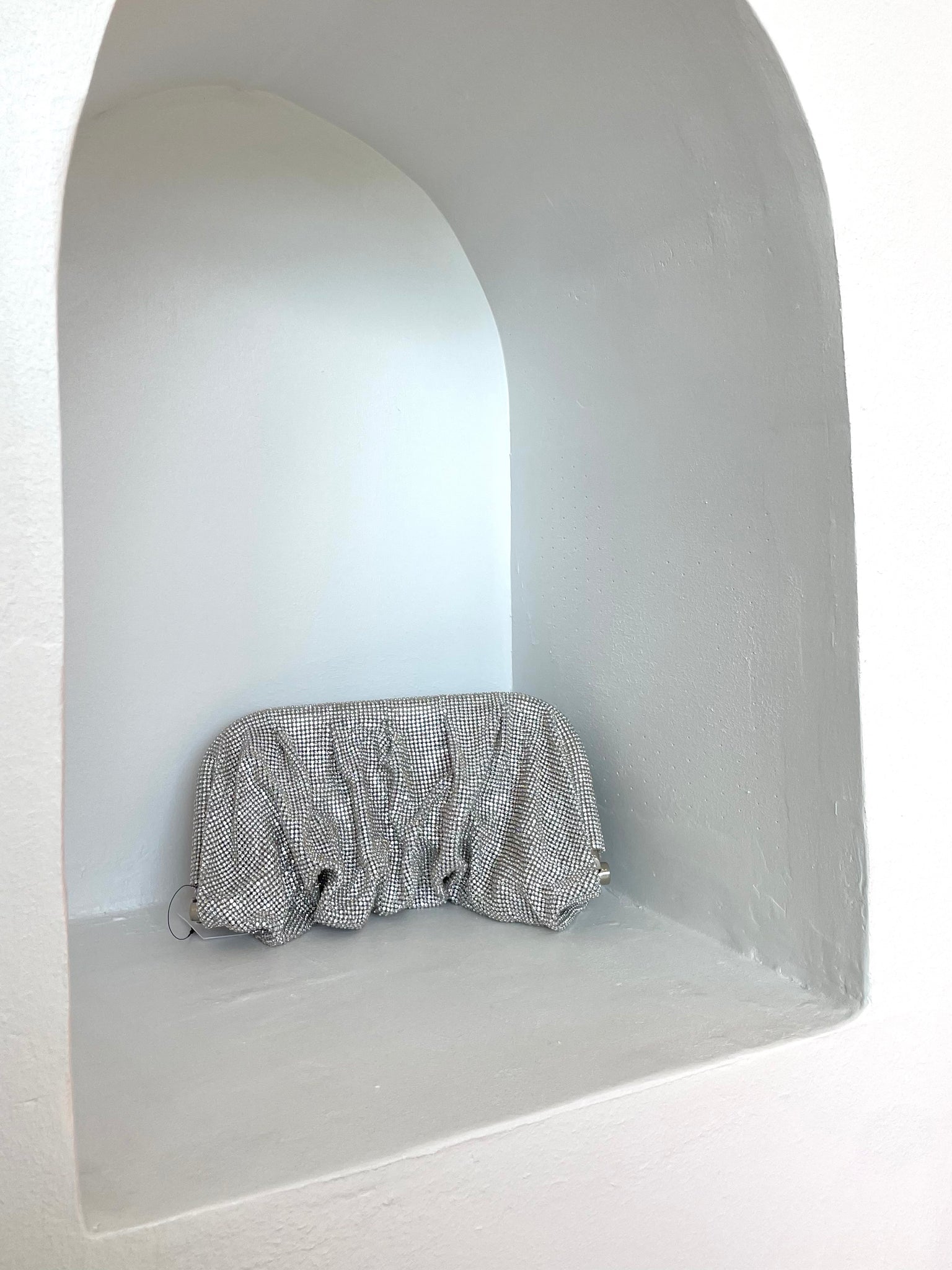 CHAMPAGNE BAG - SILVER