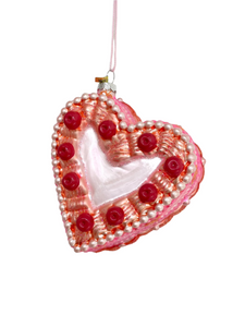 HEART CAKE ORNAMENT