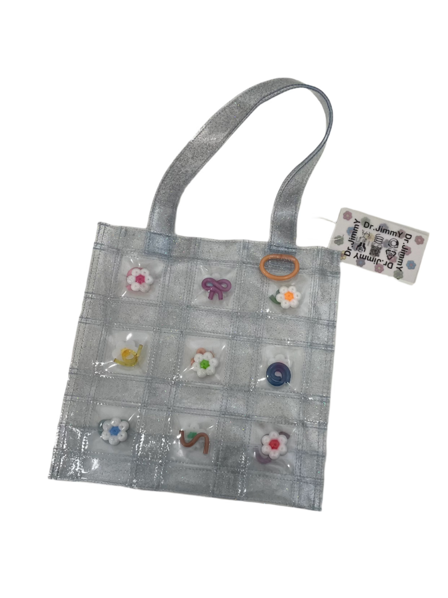 TRANSPARENT CHARM TOTE