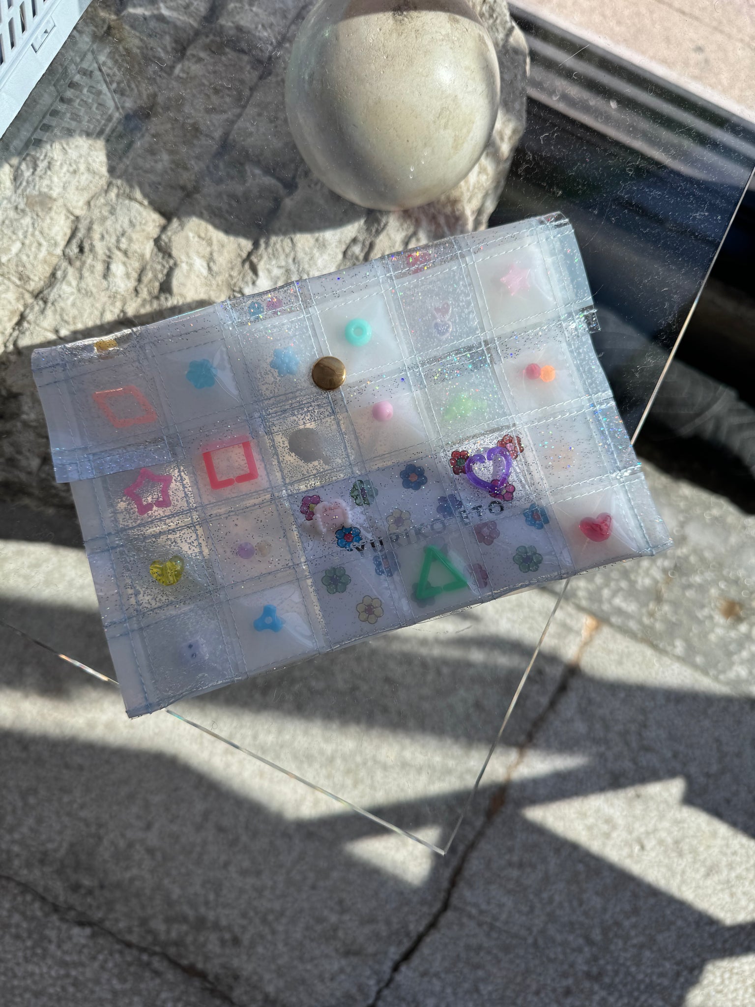 TRANSPARENT CHARM POUCH