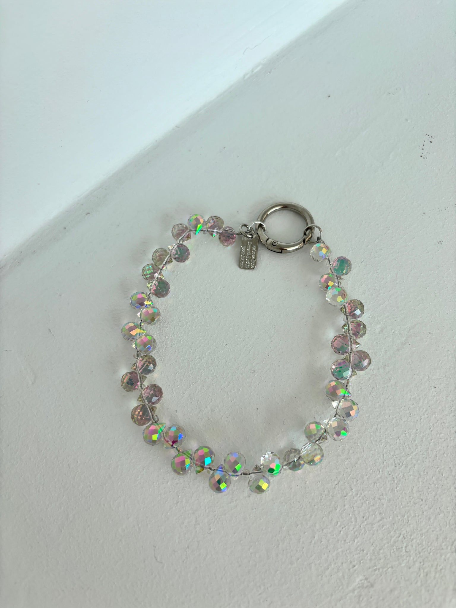 PRISMATIC PHONE WRISTLET
