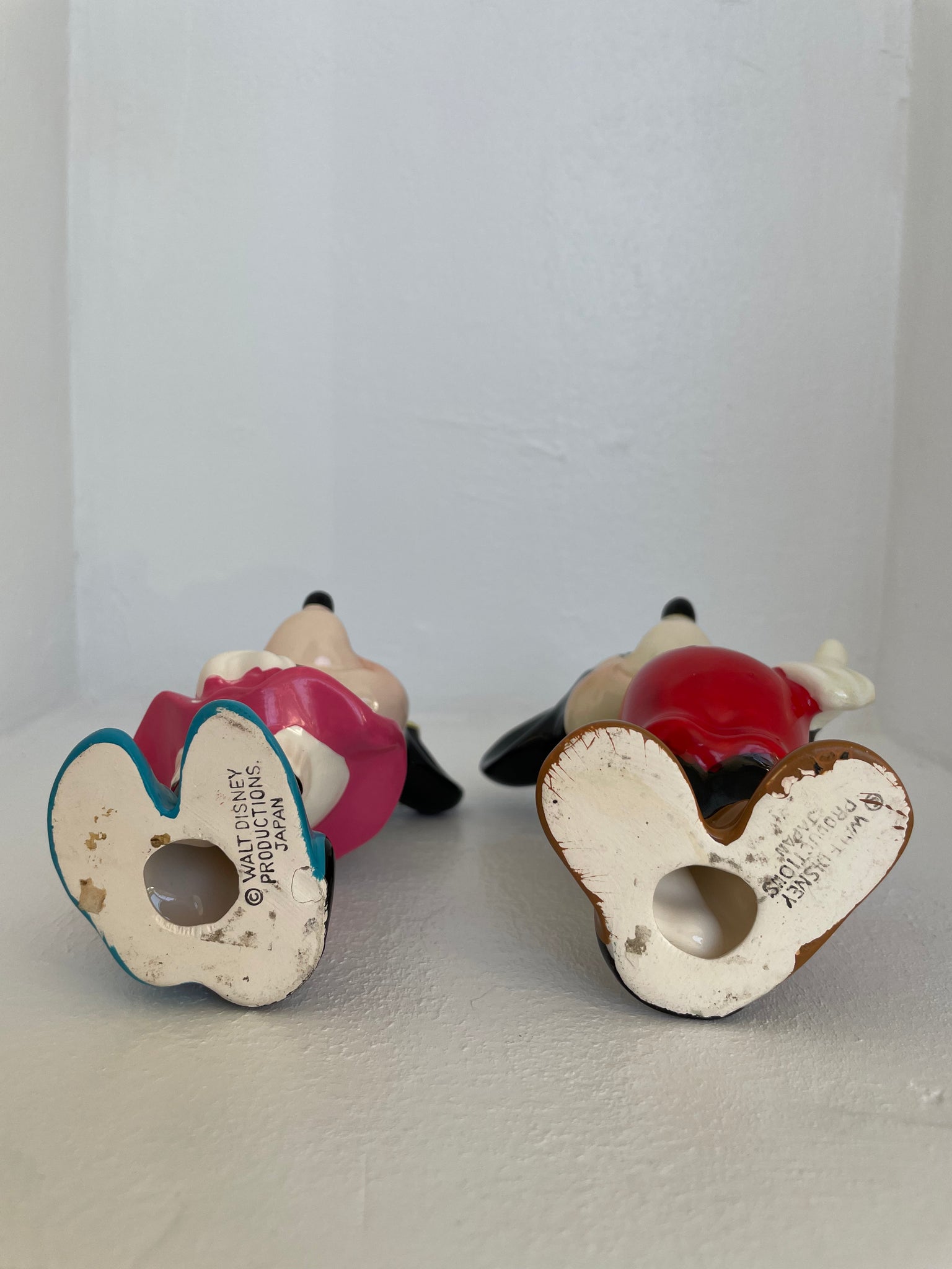 VINTAGE MICKEY AND MINNIE MOUSE CERAMICS