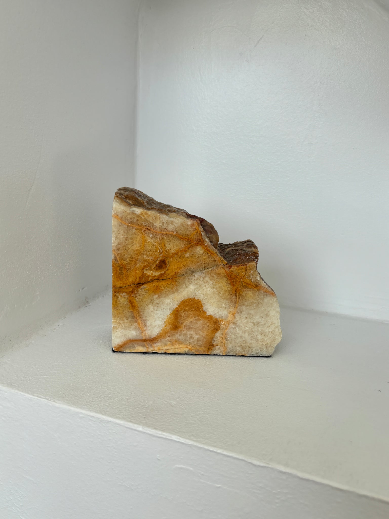 VINTAGE AGATE BOOKEND