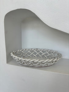 VINTAGE WOVEN BREAD BASKET