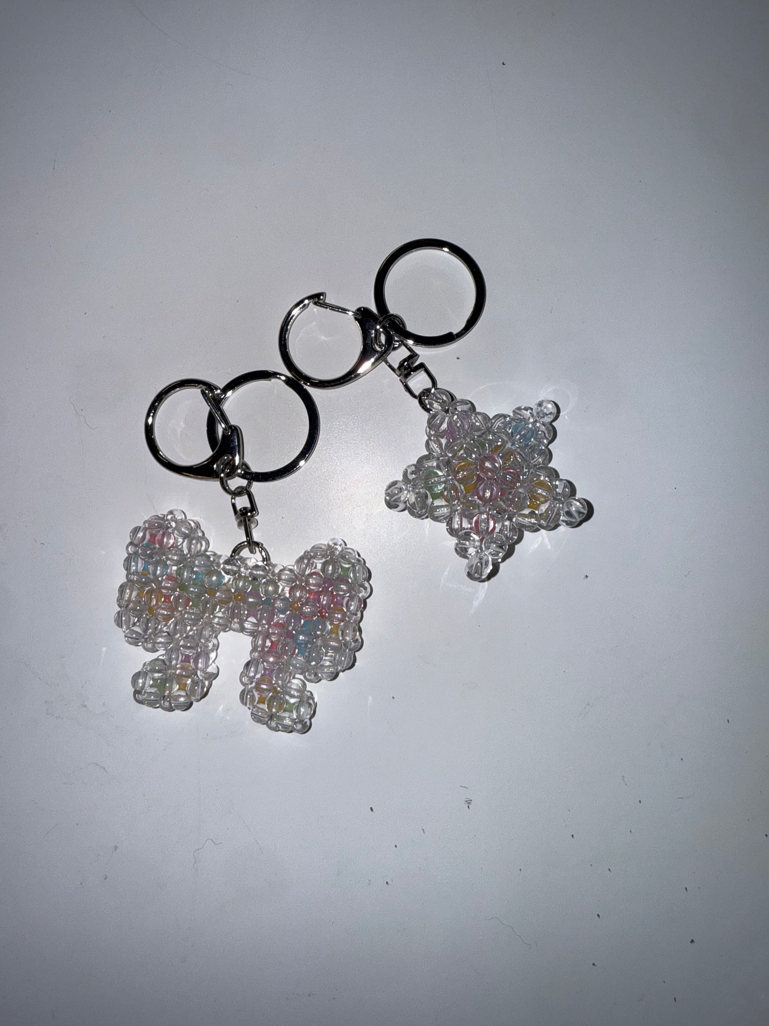 HANDMADE BEADED KEYCHAIN
