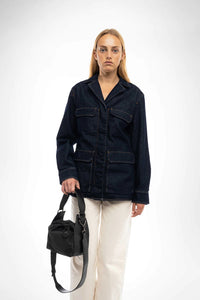 HVISK - LEAGUE SMALL MATTE TWILL SOFT STRUCTURE - PAVED BLACK