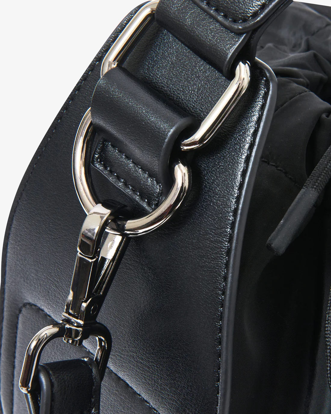 HVISK - LEAGUE SMALL MATTE TWILL SOFT STRUCTURE - PAVED BLACK