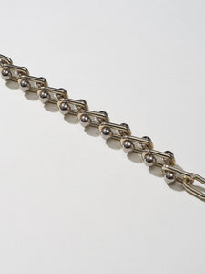 PIERCED CABLE CHAIN WRISTLET