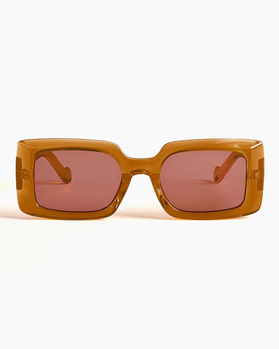 DART SUNGLASSES - BURNT HONEY/CHERRY COLA