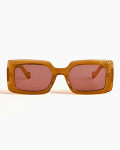 DART SUNGLASSES - BURNT HONEY/CHERRY COLA