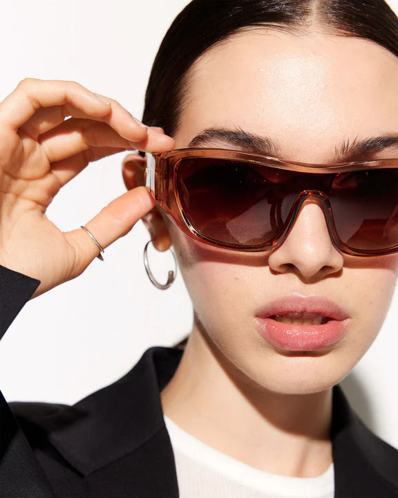 LEXEN SUNGLASSES - HAZEL/HUSTLER BROWN POLARISED