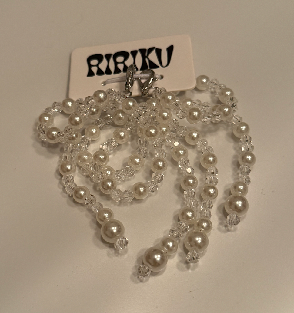 SHOE CHARM SET - IRIDESCENT + PEARL BOWS