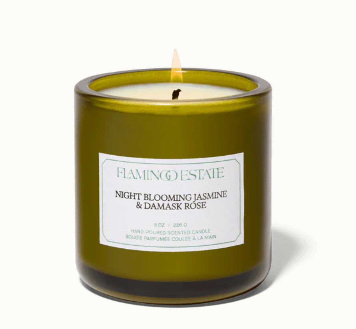 Night Blooming Jasmine & Damask Rose Candle (Ionian Bergamot)