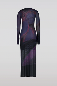 MAXI MESH DRESS