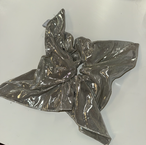 SILVER STAR SCRUNCHIE