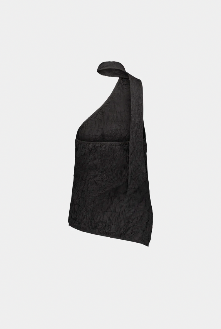 ONE SHOULDER SCARF TOP