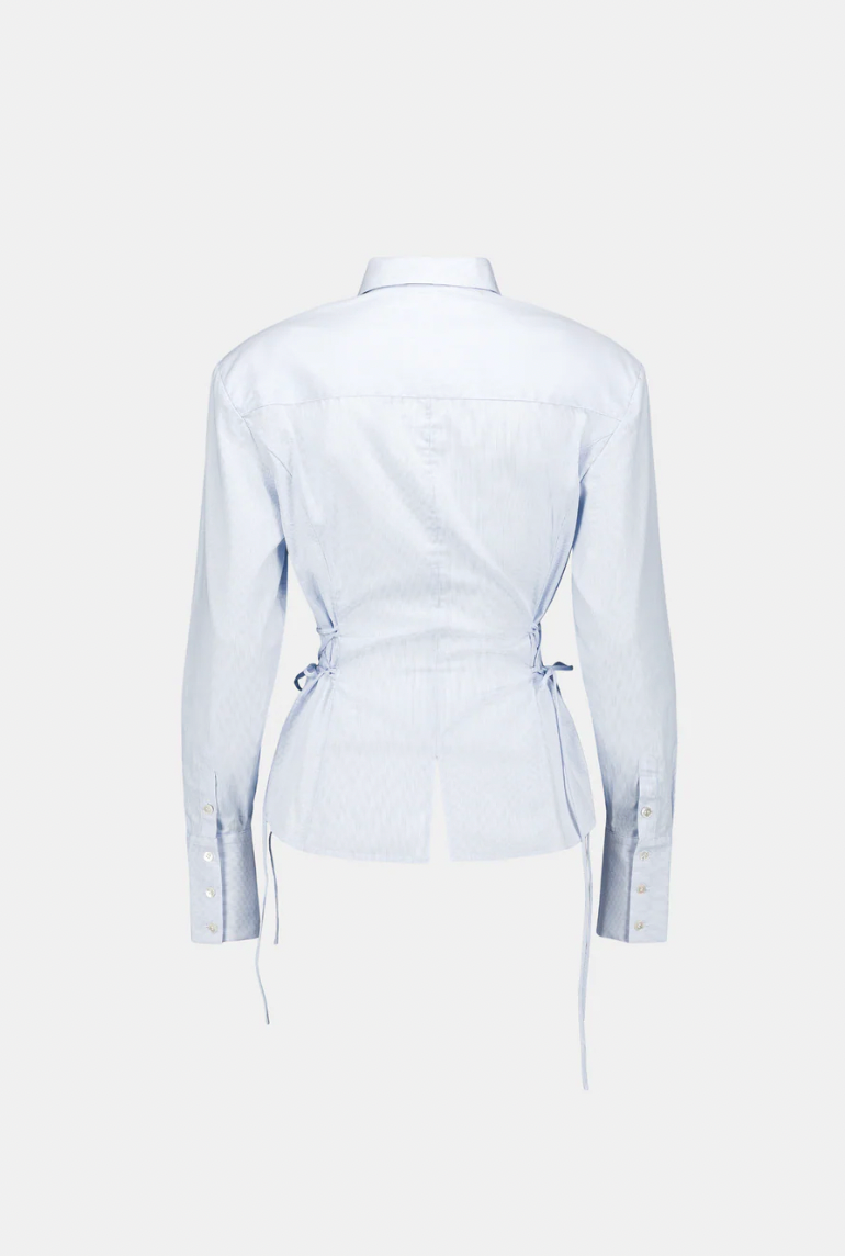 FAUX TIE SHIRT