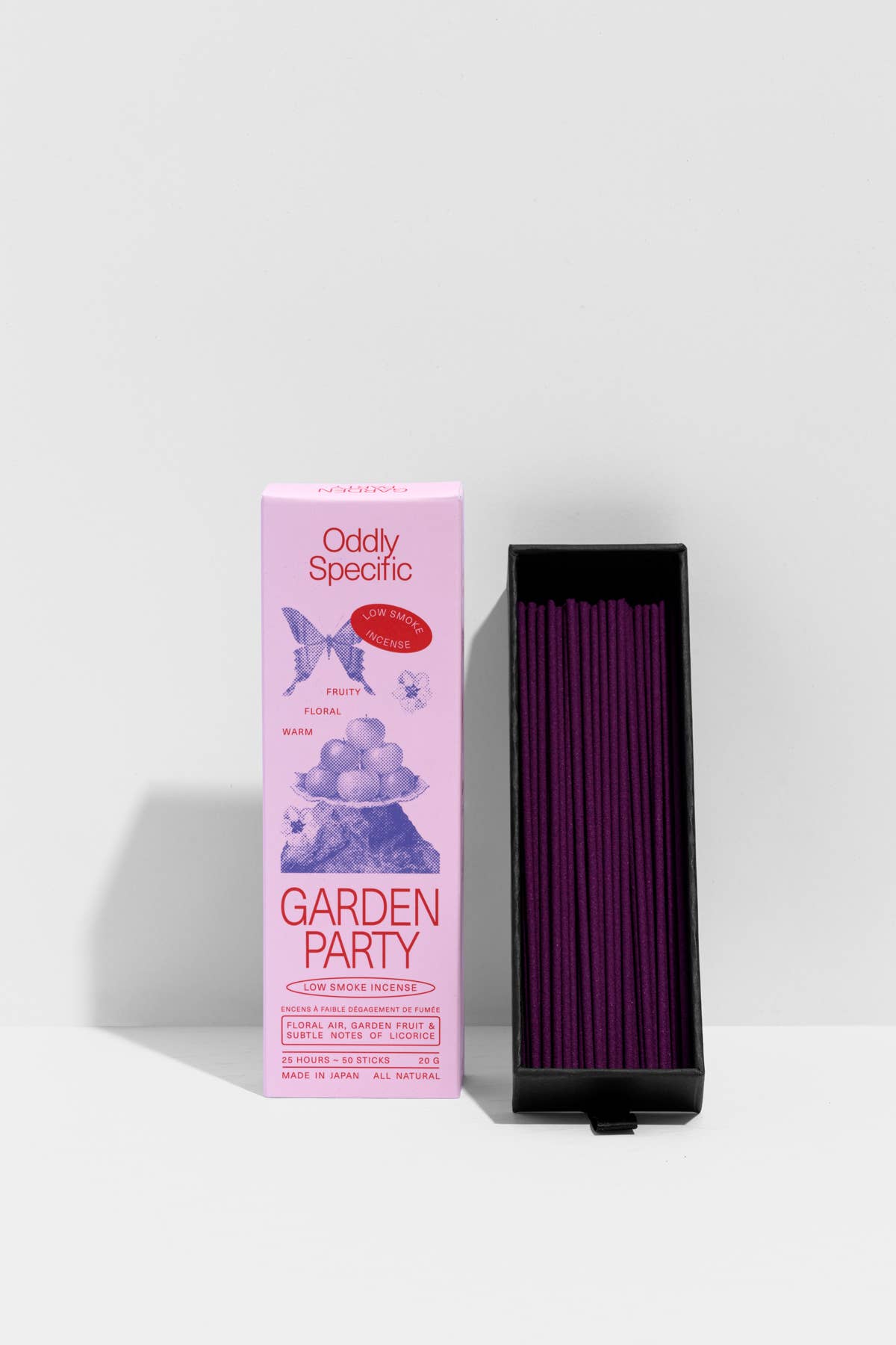Oddly Specific - Low Smoke Incense, Made in Japan, Natural | Garden Party