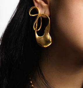 ADA EARRINGS - GOLD