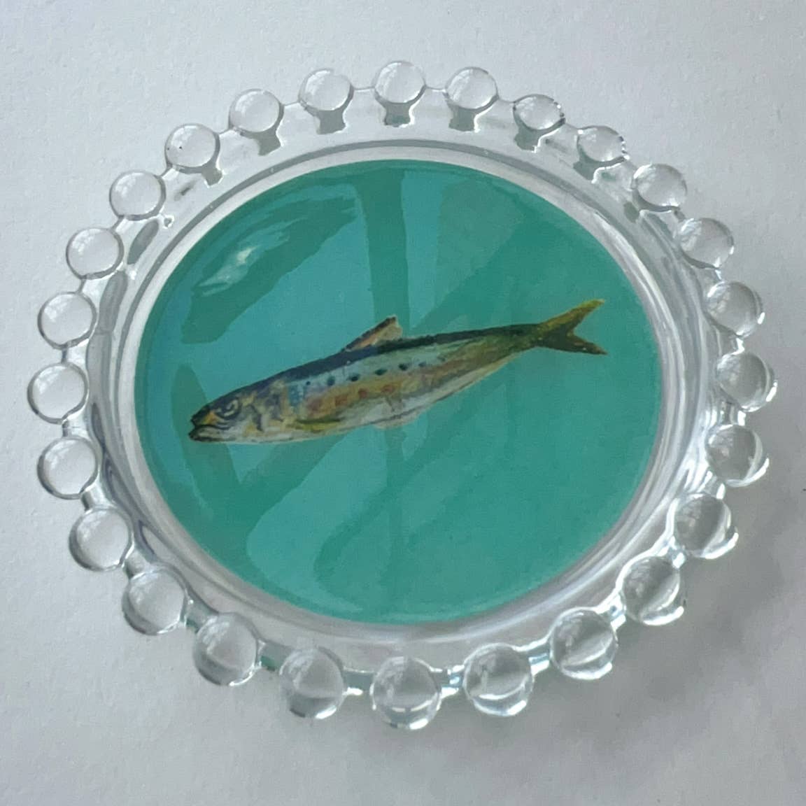 Wear Your Snacks - Sardine Trinket Dish: Cream