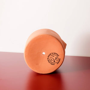 5" TERRA COTTA BOOB POT