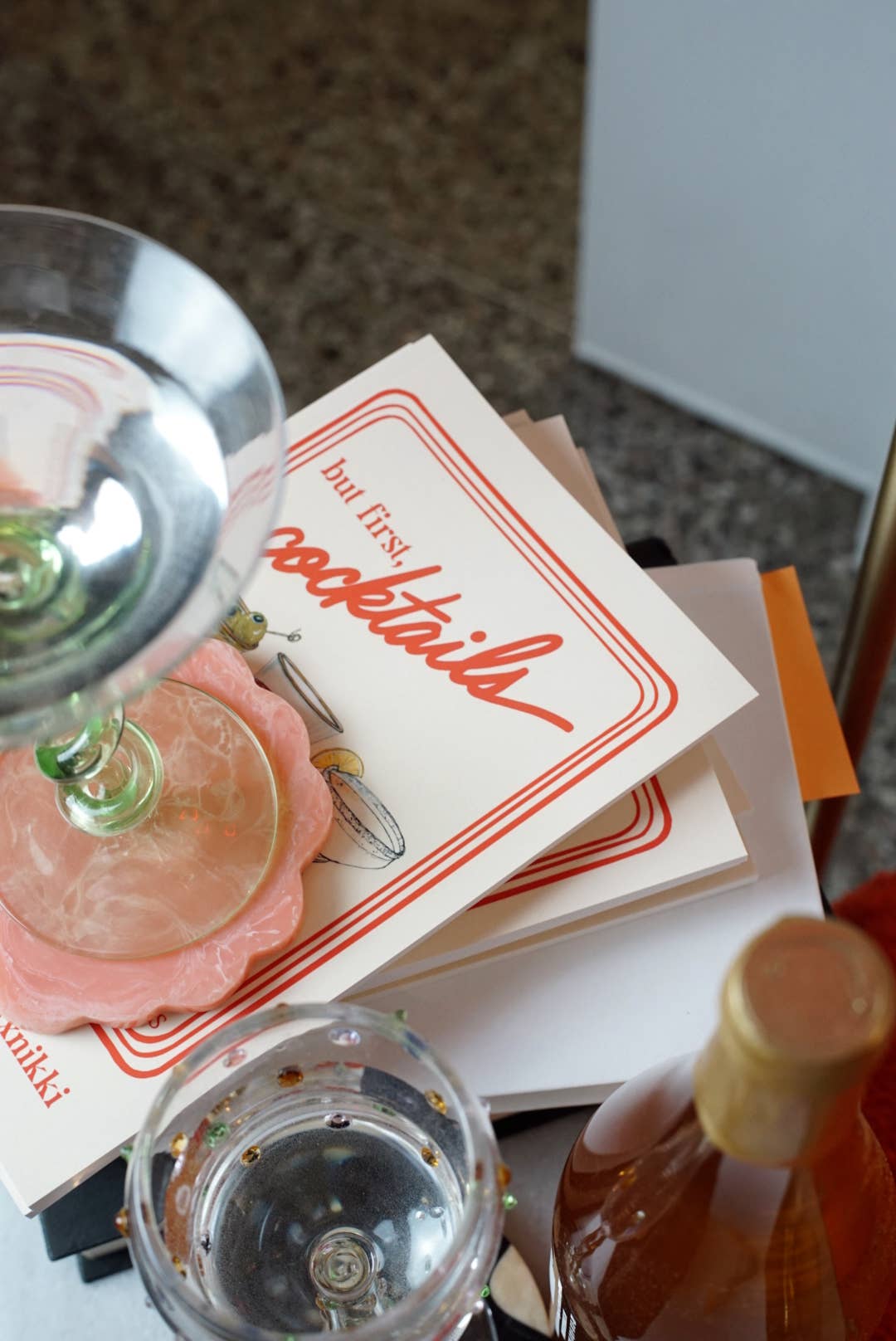 But first, cocktails: A Coloring Book of Classic Cocktails