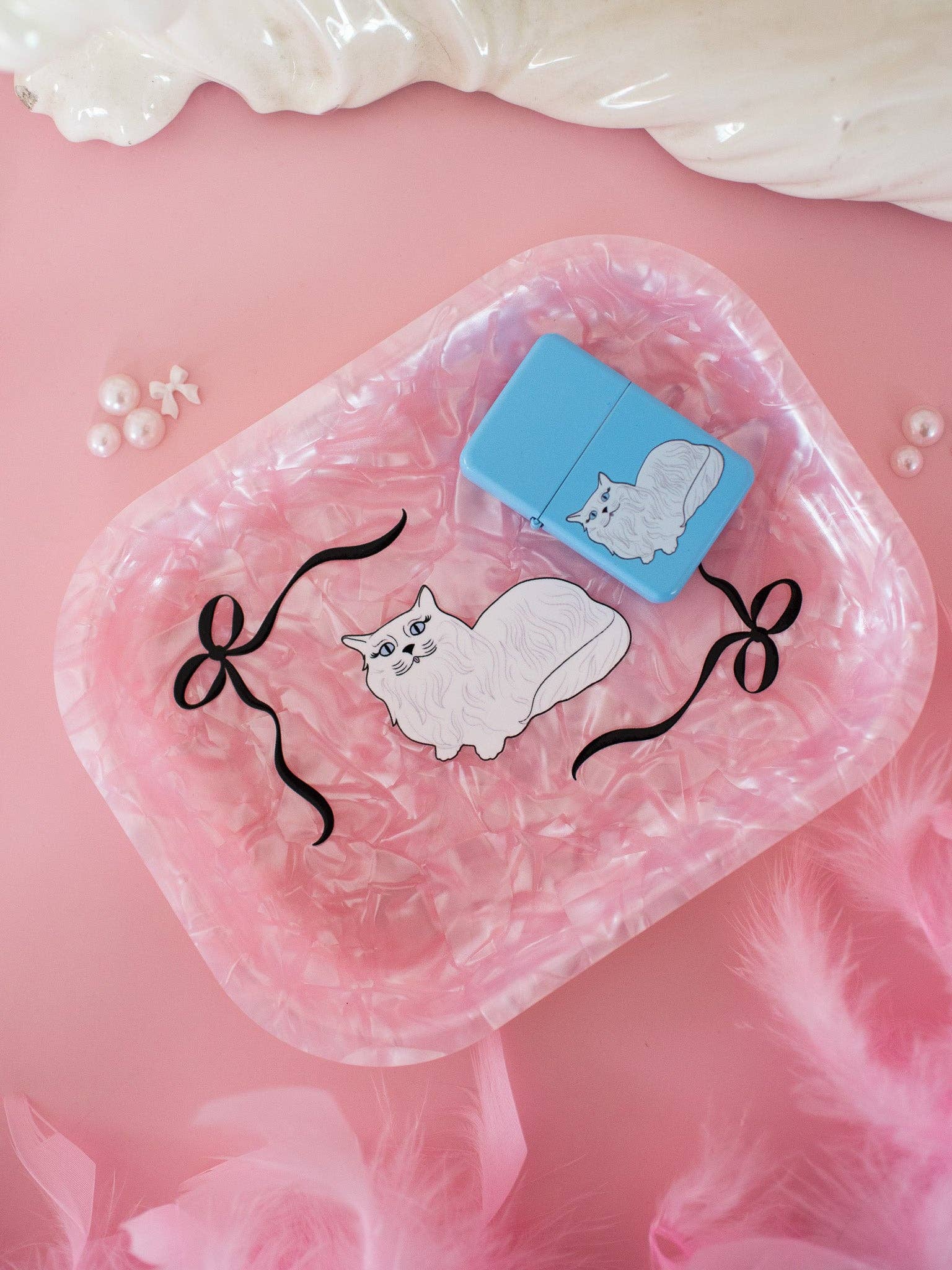 MISS KITTY ACRYLIC TRAY