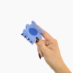 CHUNKS - Flower Claw in Periwinkle + Blue