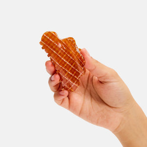 CHUNKS - Baby Nimbus Claw in Caramel Plaid