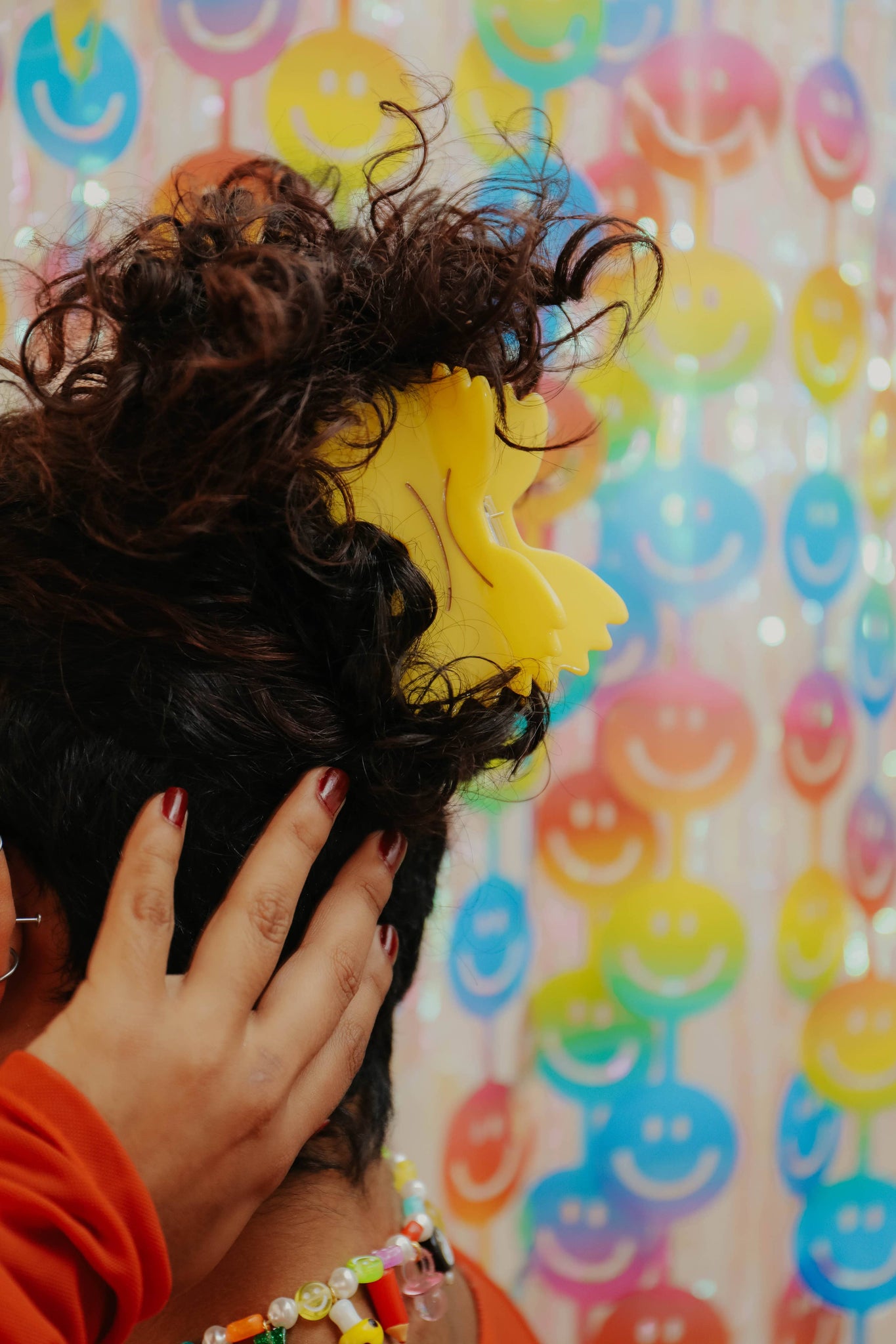 The Peach Fuzz - Farfalle Pasta Hair Claw