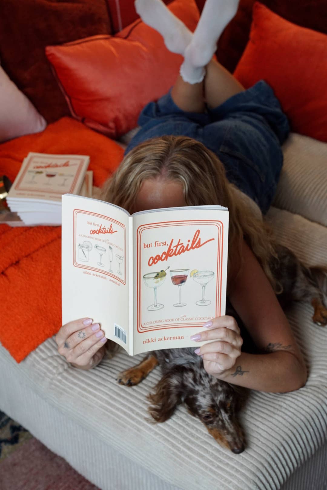 But first, cocktails: A Coloring Book of Classic Cocktails