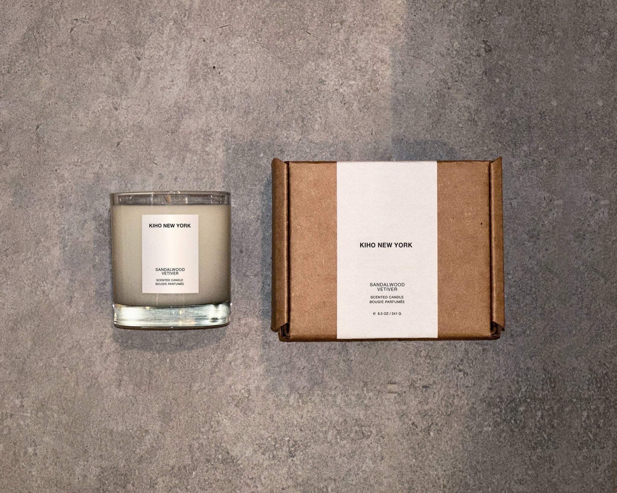 KIHO NEW YORK - Sandalwood Vetiver Candle