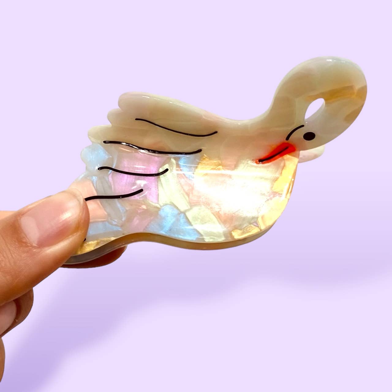 Carolyn Suzuki - EGRET HAIR CLAW