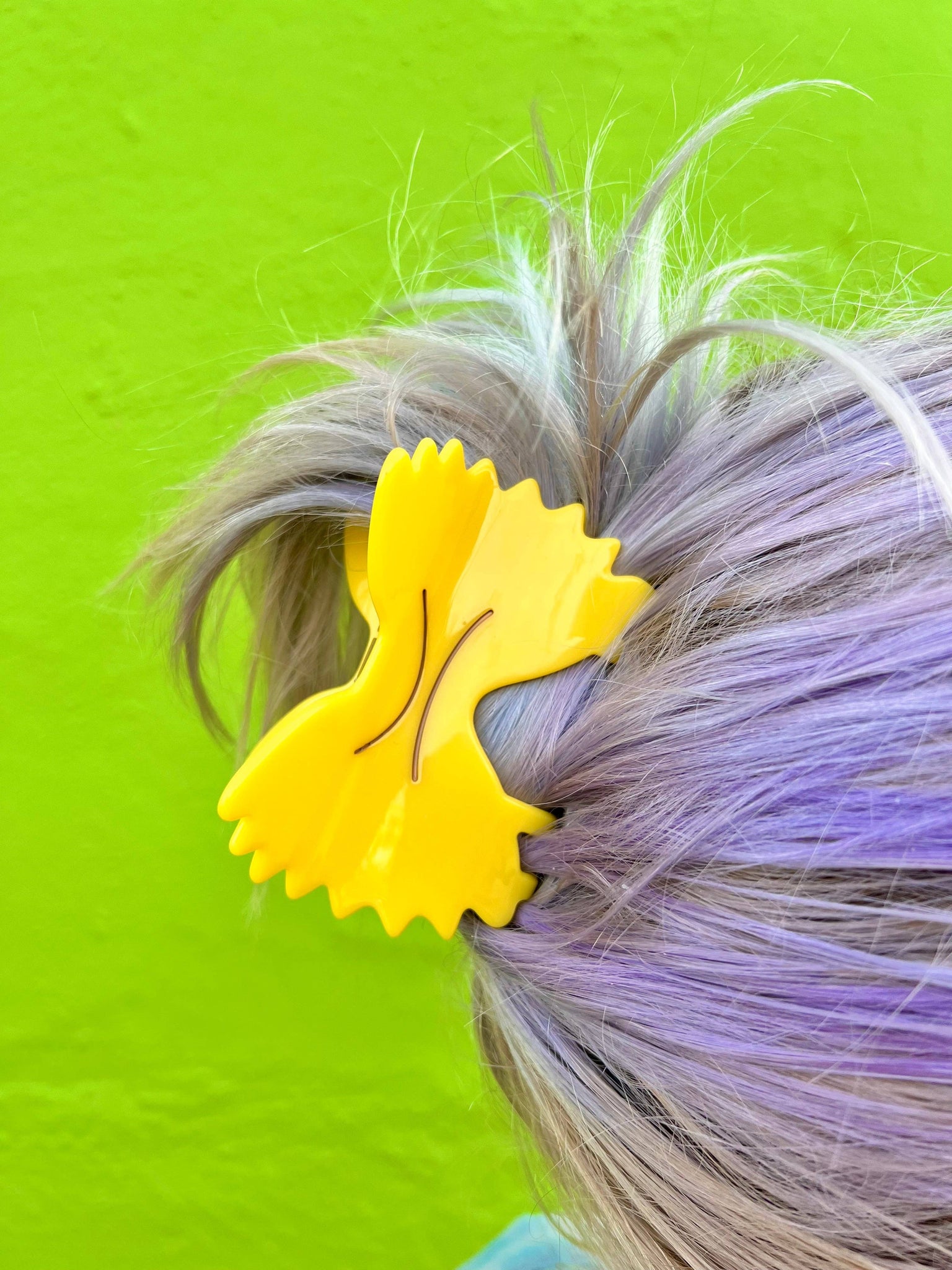 The Peach Fuzz - Farfalle Pasta Hair Claw