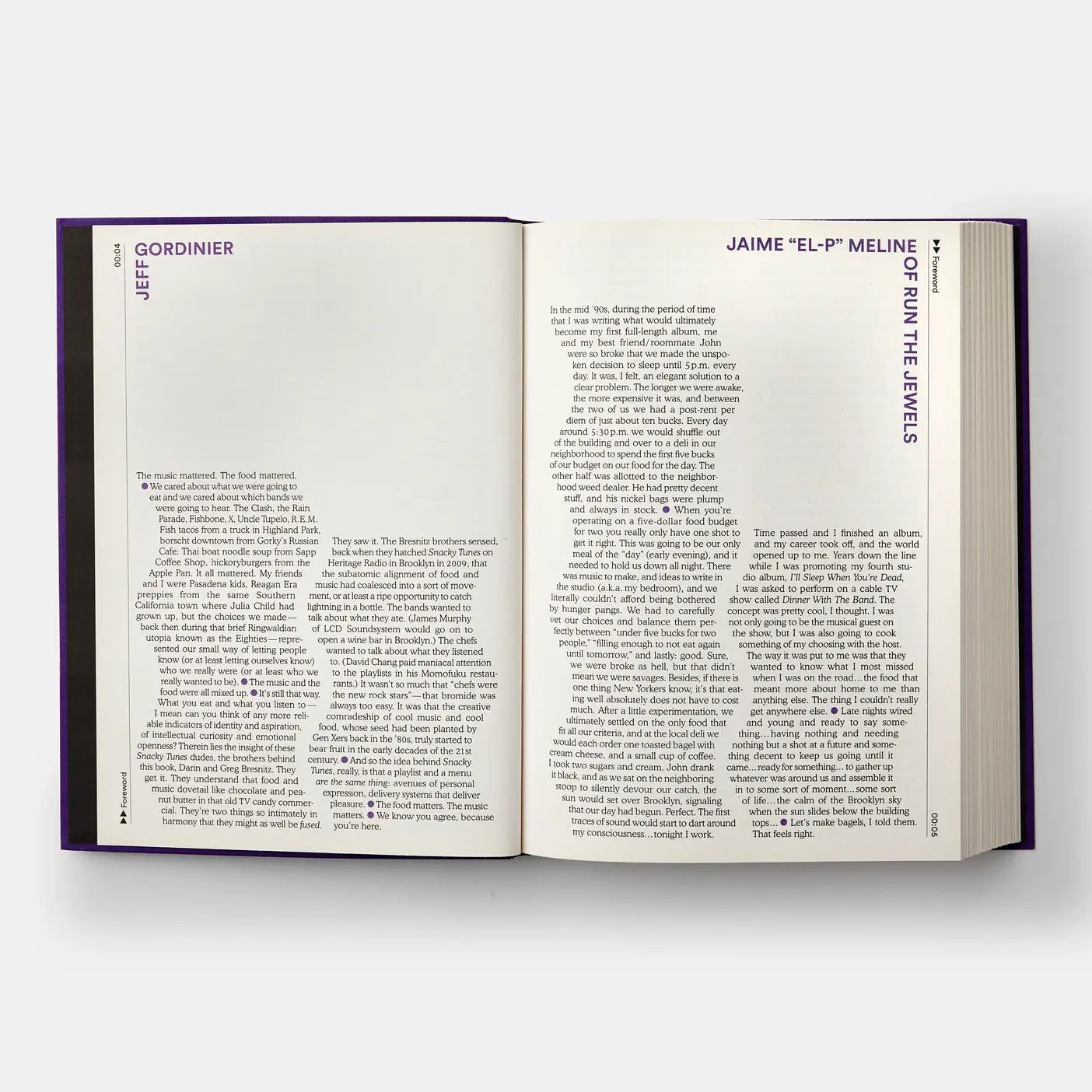 Phaidon - Snacky Tunes: Chefs and Their Music