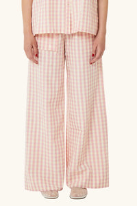 ROSA PANT - GARDEN ROSE GINGHAM