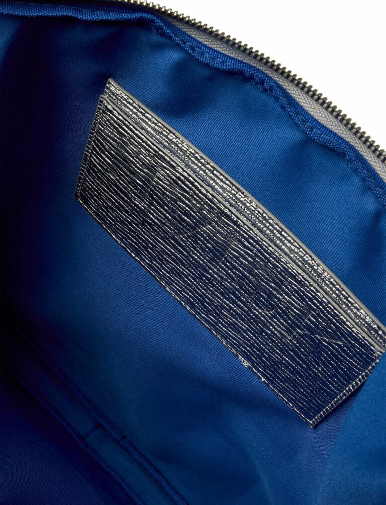 COMPUTER SLEEVE SHINY MOTION - SILVER