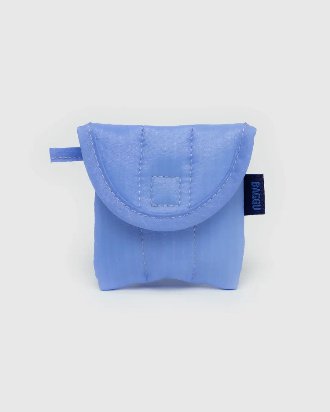 PUFFY EARBUDS CASE - CORNFLOWER