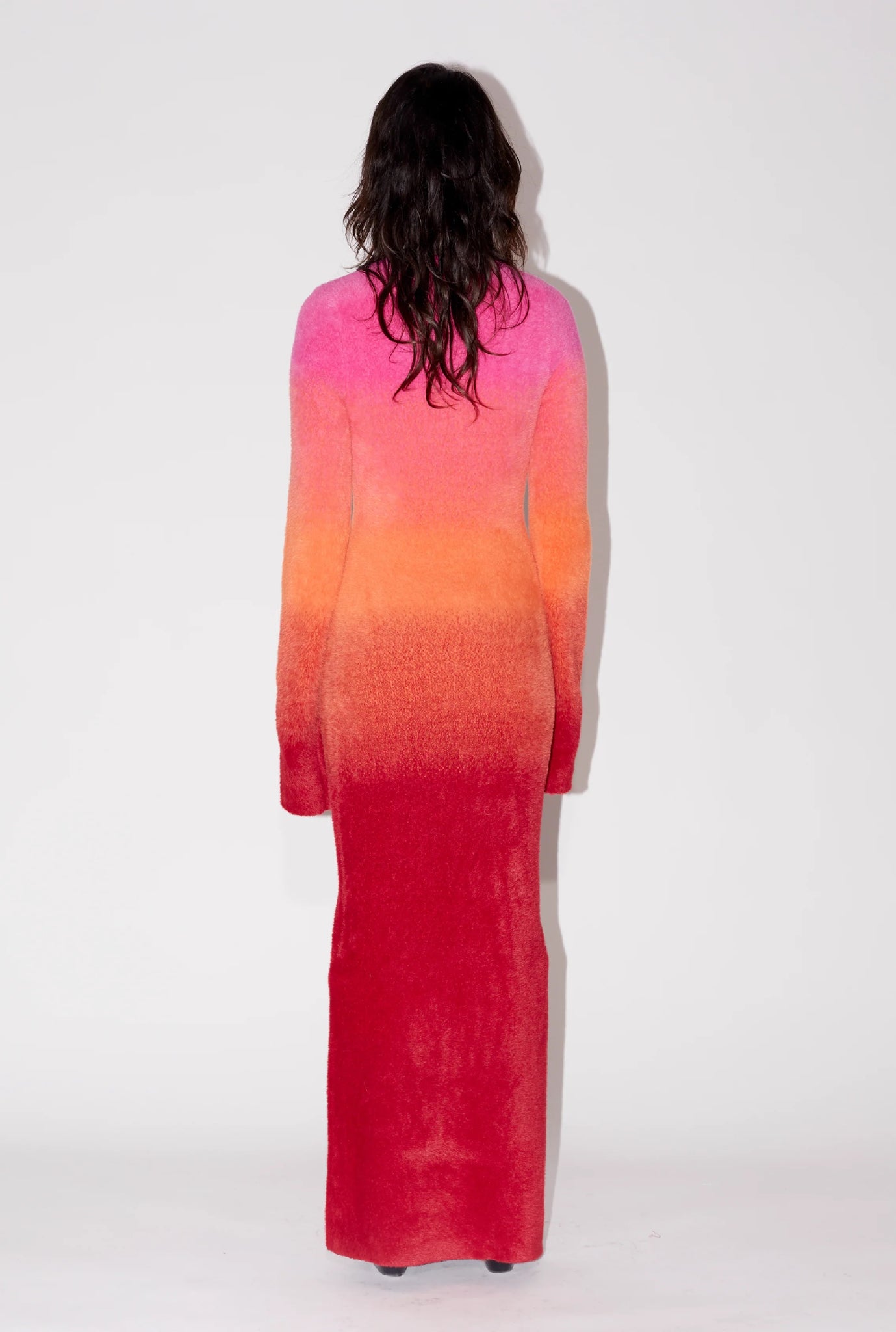 GRADIENT KNIT DRESS