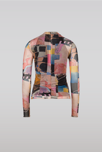 Collage Mesh Top