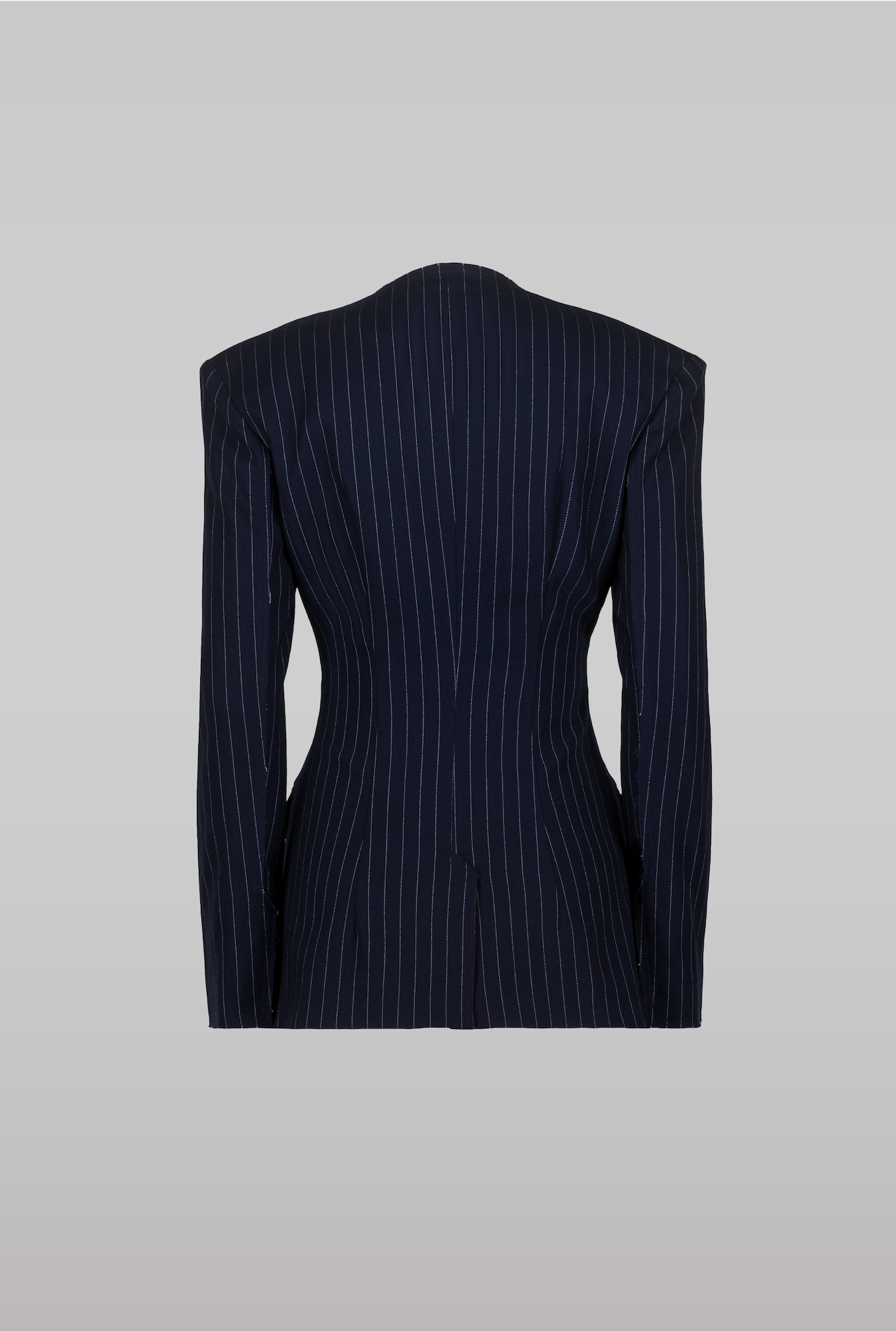 Pinstripe Suit Jacket