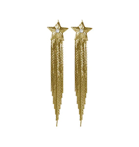 SHOOTING STAR EARRINGS - GOLD